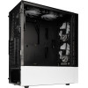 Kolink Observatory Mx Mesh Argb Midi Tower Case - Black/White (With 5 Argb Fans - 2x140mm & 3x120mm) - (PGW-CH-KOL-117)