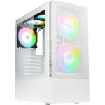 Kolink Observatory Mx Mesh Argb Midi Tower Case - White (With 5 Argb Fans - 2x140mm & 3x120mm) - (PGW-CH-KOL-118)