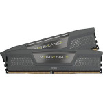 Corsair Memory Corsair Ram Dimm XMS5 Kit 2x16GB DDR5, 5600MHz, Latency 40-40-40-77, 1.25V, Vengeance DDR5, Amd EXPO, Black PCB, Heatspreader Cool GREY, LTW. - (CMK32GX5M2B5600Z40)