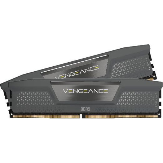 Corsair Memory Corsair Ram Dimm XMS5 Kit 2x16GB DDR5, 6000MHz, Latency 36-44-44-96, 1.4V, Vengeance DDR5, Amd EXPO, Black PCB, Heatspreader GREY, LTW. - (CMK32GX5M2E6000Z36)