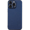 Volte-Tel ���� Iphone 14 Pro 6.1'' Carbon Lift Full Camera Protection BLUE