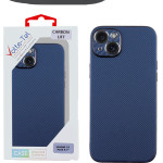 Volte-Tel ���� Iphone 15 Plus 6.7'' Carbon Lift Full Camera Protection BLUE