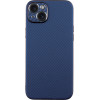 Volte-Tel ���� Iphone 15 Plus 6.7'' Carbon Lift Full Camera Protection BLUE