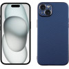 Volte-Tel ���� Iphone 15 Plus 6.7'' Carbon Lift Full Camera Protection BLUE