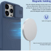 Nillkin ���� Camshield Silky Magnetic Silicone, Iphone 15 Pro Max, �����