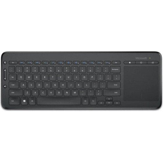 Microsoft All-in-One Media Keyboard �������� ������������ �� Touchpad ������� Uk - (N9Z-00022)