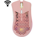 White Shark Wireless 500mAh Li-Bat Gaming Mouse 10K Lionel Pink - (LIONEL-P)