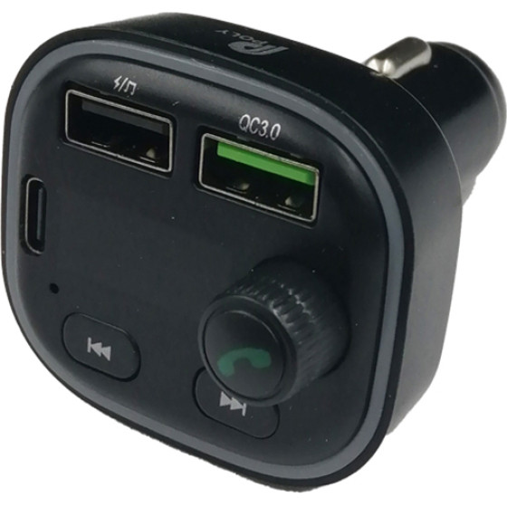 Auto Gs Fm Transmitter �L-669 �� Bluetooth, 2 Usb ��� ����� Lcd ����� 1 ������� - (99706)
