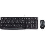Logitech MK120 Desktop Combo Us (Black, Wired) - (920-002562)