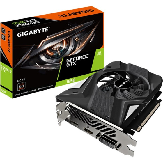 Gigabyte Vga Gtx 1650,GV-N1656OC-4GD, 4096MB, GDDR6 - (VN1656O4-00-G2)