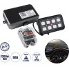 GloboStar ������� ����� ������� �������� Diy Bluetooth ��� ������� �� 8 ��������� On/Off Dc 12-24V Max 1200W 60A ��������� IP65 �12 x �7 x �1.5cm - 2 ������ ������� - (81503)