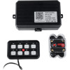 GloboStar ������� ����� ������� �������� Diy Bluetooth ��� ������� �� 8 ��������� On/Off Dc 12-24V Max 1200W 60A ��������� IP65 �12 x �7 x �1.5cm - 2 ������ ������� - (81503)