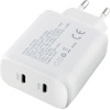 Lime Type C Pd 3.0 Dual Super Fast Travel LTC61W 61W 4.0A 36W +Type C 25W WHITE