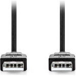 Nedis ������� USB High-Speed A ���. - USB A ���., 1.00m - (CCGL60000BK10)