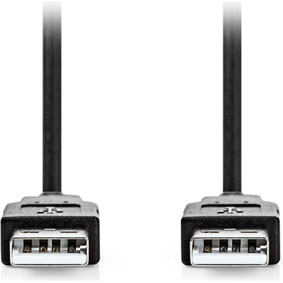 Nedis ������� USB High-Speed A ���. - USB A ���., 1.00m - (CCGL60000BK10)