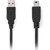 Nedis ������� USB High-Speed A ���. - Mini USB 5-pin ���., 3.00m - (CCGL60300BK30)