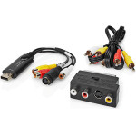 Nedis ����������� RCA/S-Video �� USB 2.0 - (VGRRU101BK)