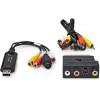 Nedis ����������� RCA/S-Video �� USB 2.0 - (VGRRU101BK)