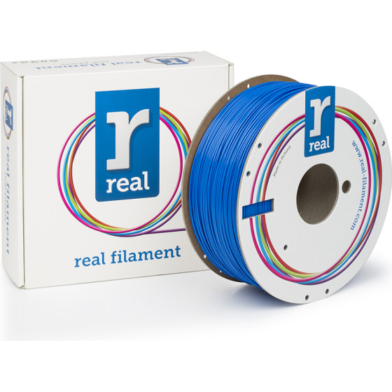 Real Abs 3D Printer Filament - Blue - Spool Of 1Kg - 1.75mm - (NLABSBLUE1000MM175)
