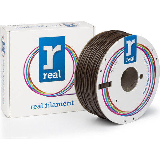 Real Abs 3D Printer Filament - Brown - Spool Of 1Kg - 2.85mm - (NLABSBROWN1000MM3)