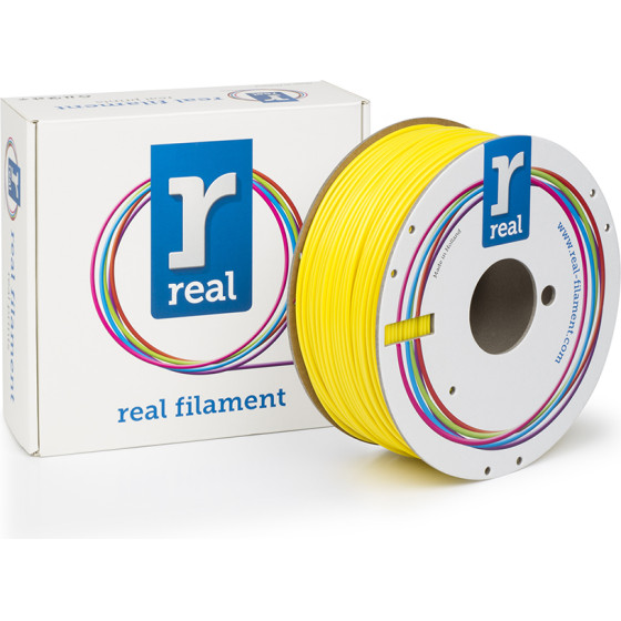 Real Abs 3D Printer Filament - Yellow - Spool Of 1Kg - 2.85mm - (NLABSYELLOW1000MM3)