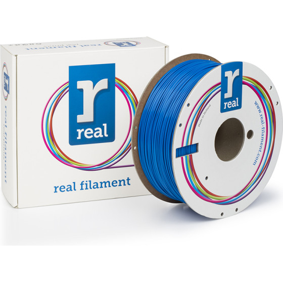 Real Petg 3D Printer Filament - Blue - Spool Of 3Kg - 1.75mm - (NLPETGBLUE3KG)