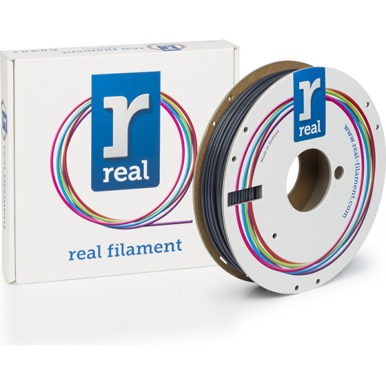 Real Pla 3D Printer Filament - Gray - Spool Of 0.5Kg - 2.85mm - (NLPLAGRAY500MM3)