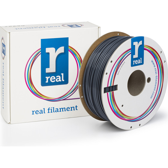 Real Pla 3D Printer Filament - Gray - Spool Of 1Kg - 2.85mm - (NLPLAGRAY1000MM3)