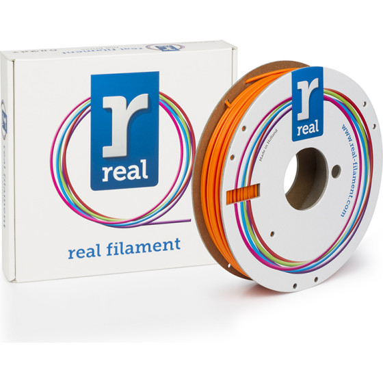 Real Pla 3D Printer Filament - Orange - Spool Of 0.5Kg - 2.85mm - (NLPLAORANGE500MM3)