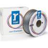 Real Pla 3D Printer Filament - Silver - Spool Of 1Kg - 2.85mm - (NLPLASILVER1000MM3)