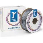 Real Pla 3D Printer Filament - Silver - Spool Of 1Kg - 2.85mm - (NLPLASILVER1000MM3)