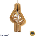 GloboStar Mihiro Boho �������� ��������� ������ �������� 1 x E27 AC220-240V IP20 - �32 x �56cm - ���� ������ ������ - 5 ������ ������� - (02172)