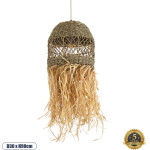 GloboStar Saintlucia Boho �������� ��������� ������ �������� 1 x E27 AC220-240V IP20 - �30 x �90cm - ���� ������ �� ���� ������ ����� ���� ������ ������� - 5 ������ ������� - (02160)