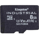 Kingston Industrial Microsdhc 8GB Class 10 U3 V30 A1 UHS-I - (SDCIT2/8GB)