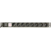 Energenie Pdu 8 Schuko Sockets 1U 10A C14 Plug 3M - (EG-PDU-014-C14)