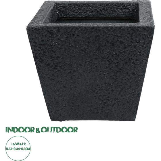 GloboStar Artificial Garden Karraspio ���������� ������������ ����������� ����� ������� - Flower Pot ����� �34 x �34 x �30cm - (20770)