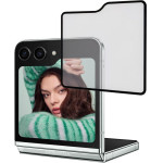 Idol 1991 Tempered Glass Samsung Z Flip 5 5G F731 6.7'' 9H 0.25mm 2.5D Outside Silk Screen BLACK