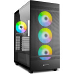 Sharkoon Rebel C50 Rgb Gaming Full Tower ����� ���������� �� ������ �������� ����� - (REBELC50BRGB)