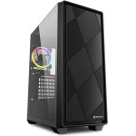 Sharkoon VS8 Rgb Gaming Micro Tower ����� ���������� �� ������ �������� ����� - (VS8BRGB)