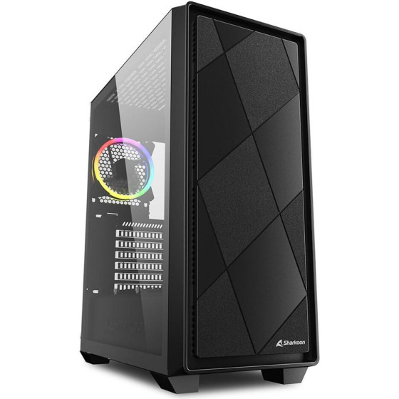 Sharkoon VS8 Rgb Gaming Micro Tower ����� ���������� �� ������ �������� ����� - (VS8BRGB)