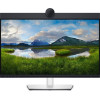 Dell Monitor Video Conferencing 23.8'' , Fhd IPS, HDMI, DisplayPort, USB-C, RJ-45, Webcam, Height Adjustable, Speakers, 3YEarsw - (P2424HEB)