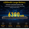 Oukitel Smartphone WP32, 6'', 4/128GB, IP68/IP69K, 6300mAh, ����� - (WP32-BK)