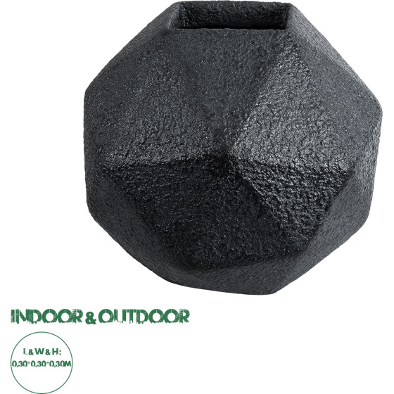 GloboStar Artificial Garden Carnaby ���������� ������������ ����������� ����� ������� - Flower Pot ����� �30 x �30 x �30cm - (20780)