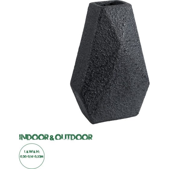 GloboStar Artificial Garden Greenwich ���������� ������������ ����������� ����� ������� - Flower Pot ����� �20 x �14 x �32cm - (20786)