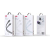 XO NB-Q250A Pd 27W Type-C To Lightning Pvc Shiny Colorful Fast Charging Cable 1m Blue - (XO NB-Q250A Blue)