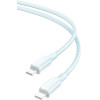 XO NB-Q250B Pd 60W Type-C To Type-C Pvc Shiny Colorful Fast Charging Cable 1m Blue - (XO NB-Q250B Blue)