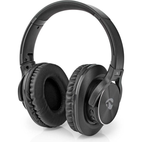 Nedis ��������/��������� Over Ear ��������� �� 7 ���� ����������� ����� - (HPBT1202BK)