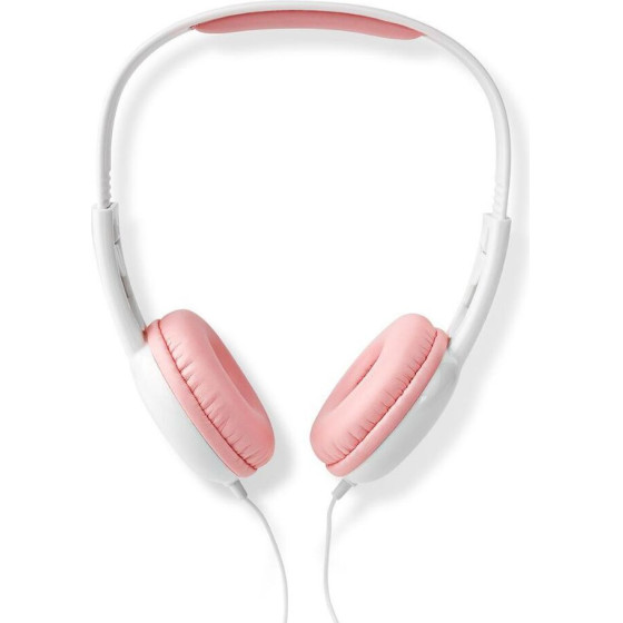 Nedis On-Ear Wired Headphones 3.5 Mm Pink - (HPWD4200PK)