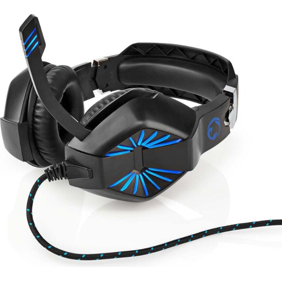 Nedis Over Ear Gaming Headset �� ������� 2x3.5mm / Usb - (GHST250BK)