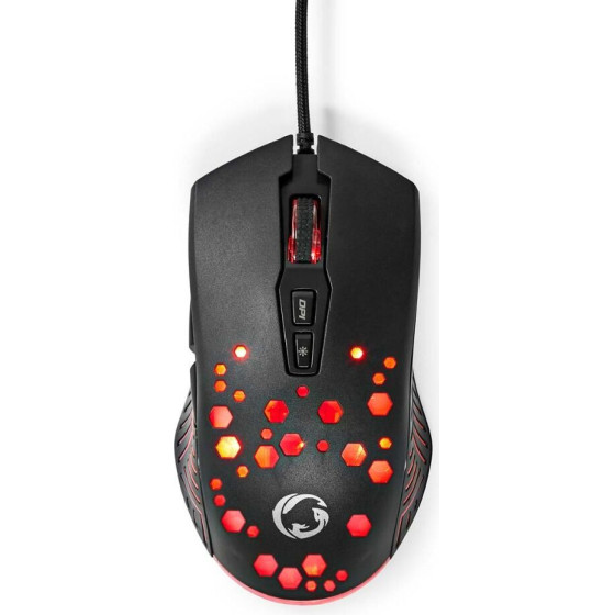 Nedis Rgb Gaming ������� 7200 Dpi ����� - (GMWD410BK)